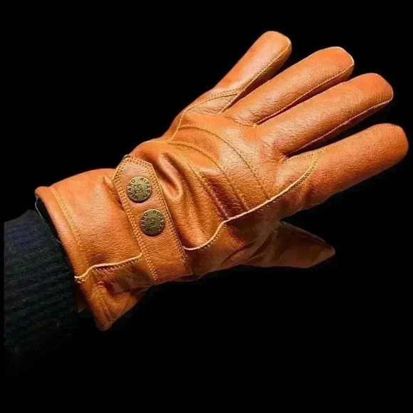 Riparo Other - RIPARO Men's XL Genuine Leather Winter Insulated Gloves Fleece Lining